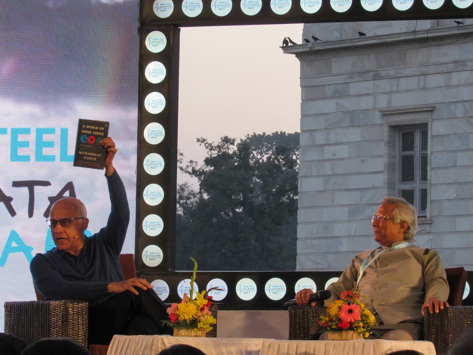 Muhammad Yunus's session at Tata Steel Kolkata Literary Meet 2018
