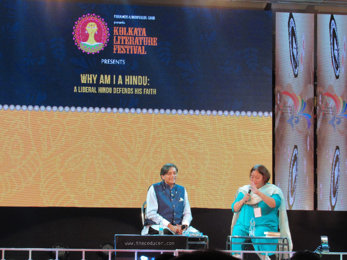 Shashi Tharoor's session at Kolkata Literature Festival 2018